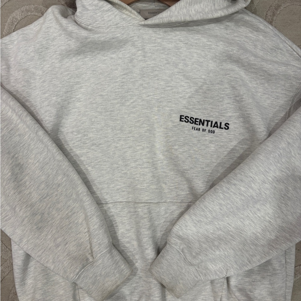 Fear of God Gray Essentials Sweatshirt